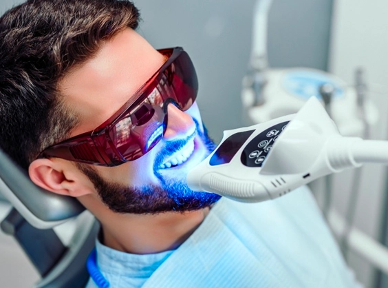Zoom Whitening treatment for Hollywood smile in Abu DHabi